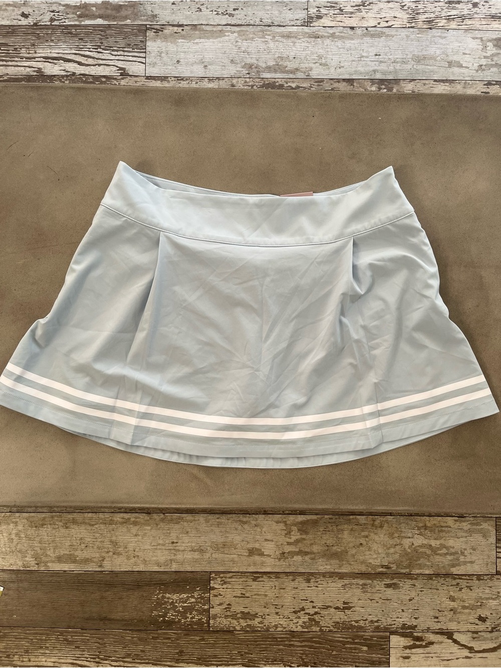 CALIA Truelight 15” Golf Skort Light Blue Size 14 NWT